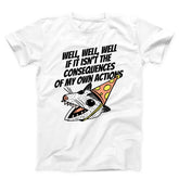 Opossum With Party Hat Unisex T-Shirt